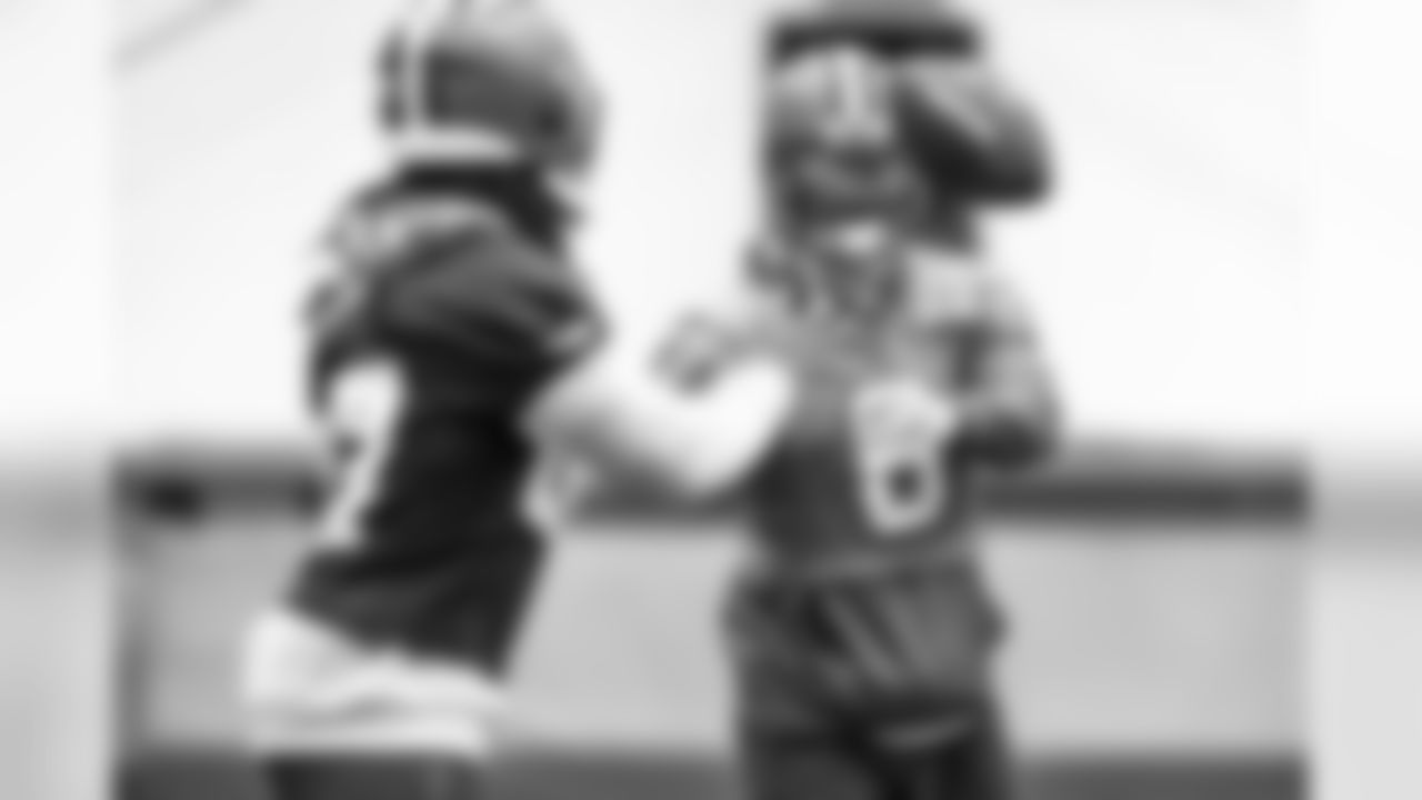 Players during practice on December 4, 2019