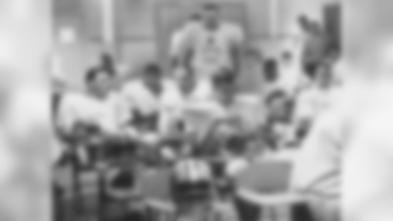 Classroom session in between practices in 1962.