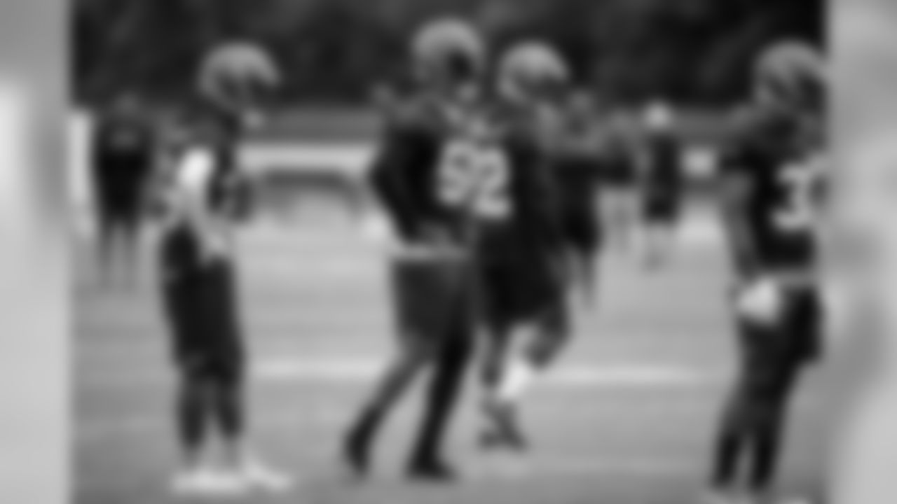 Linebacker Christian Kirksey (58) during the ninth practice of OTAs on May 30, 2019.