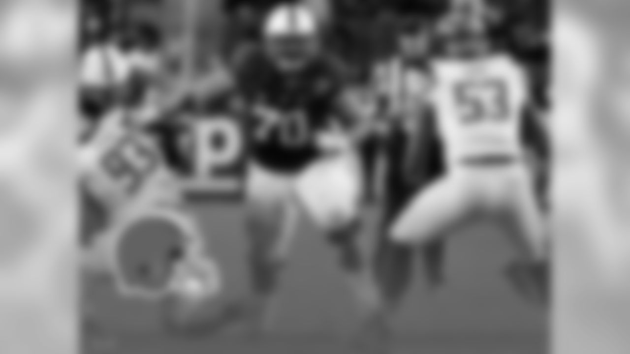 Round 1- Pick 19- OL Andrus Peat
In the Cardinal's offense, Peat will come to the NFL pro-ready. The transition for him will be very easy to immediately go into a competition, whether it be at guard or tackle. He'll contribute and solidify that running game and protect whoever is the quarterback for the Browns.