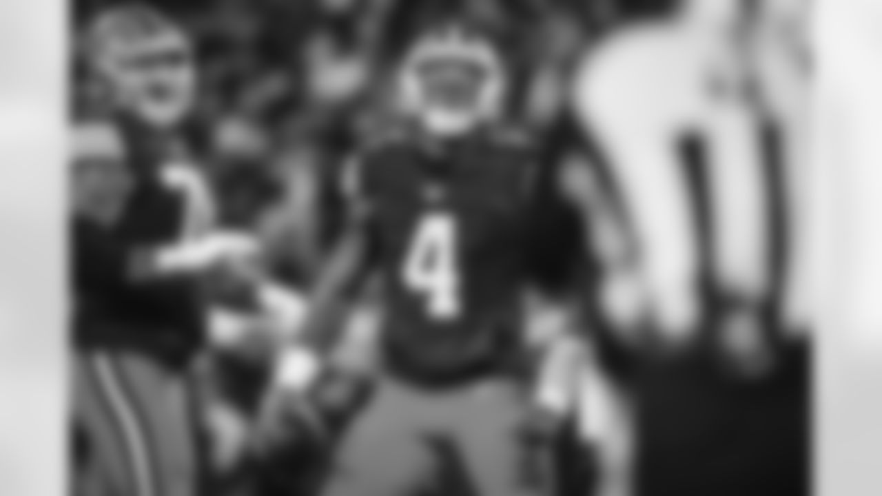 Quarterback Deshaun Watson (4) during a NFL football game between the Baltimore Ravens and Cleveland Browns on December 17, 2022 at FirstEnergy Stadium.