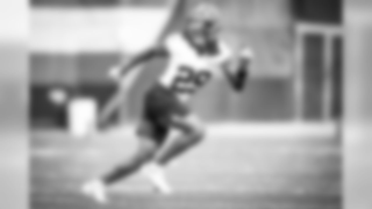 Safety Sheldrick Redwine (29) during practice on August 16, 2020