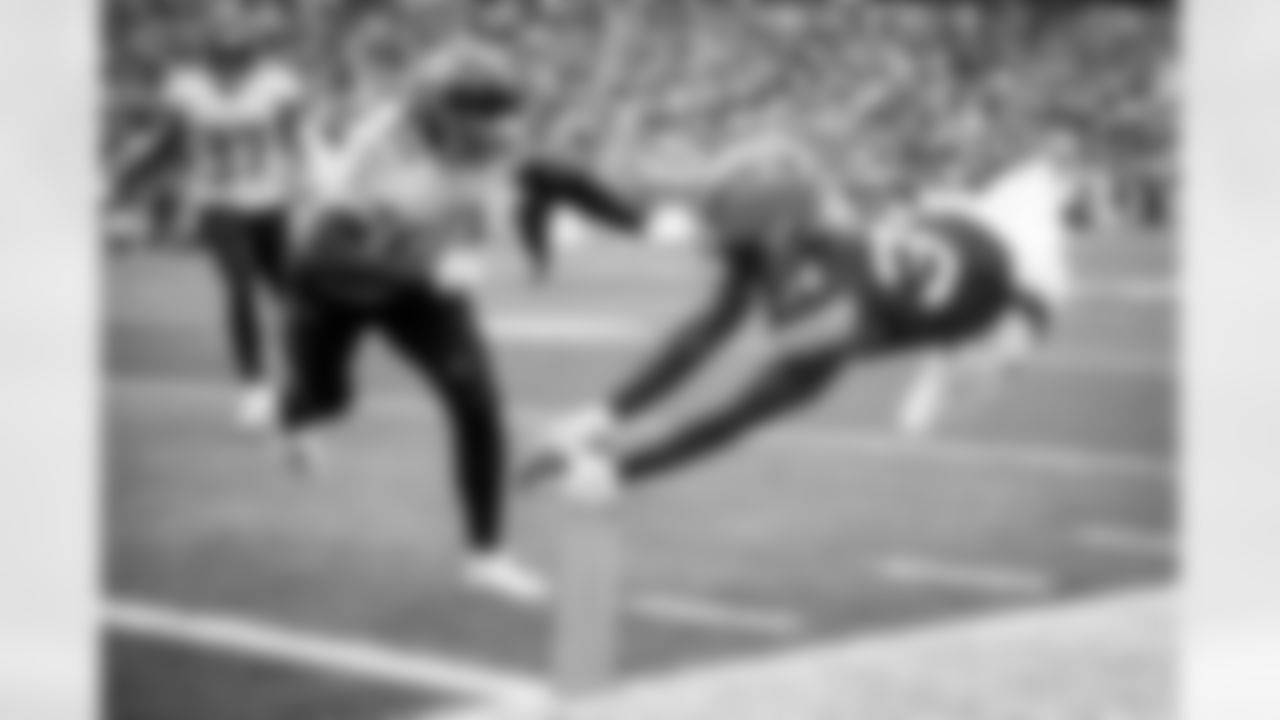 Running back Jerome Ford (34) during a NFL football game between the Tennessee Titans and Cleveland Browns on September 24, 2023 at Cleveland Browns Stadium. The Browns won 27-3.