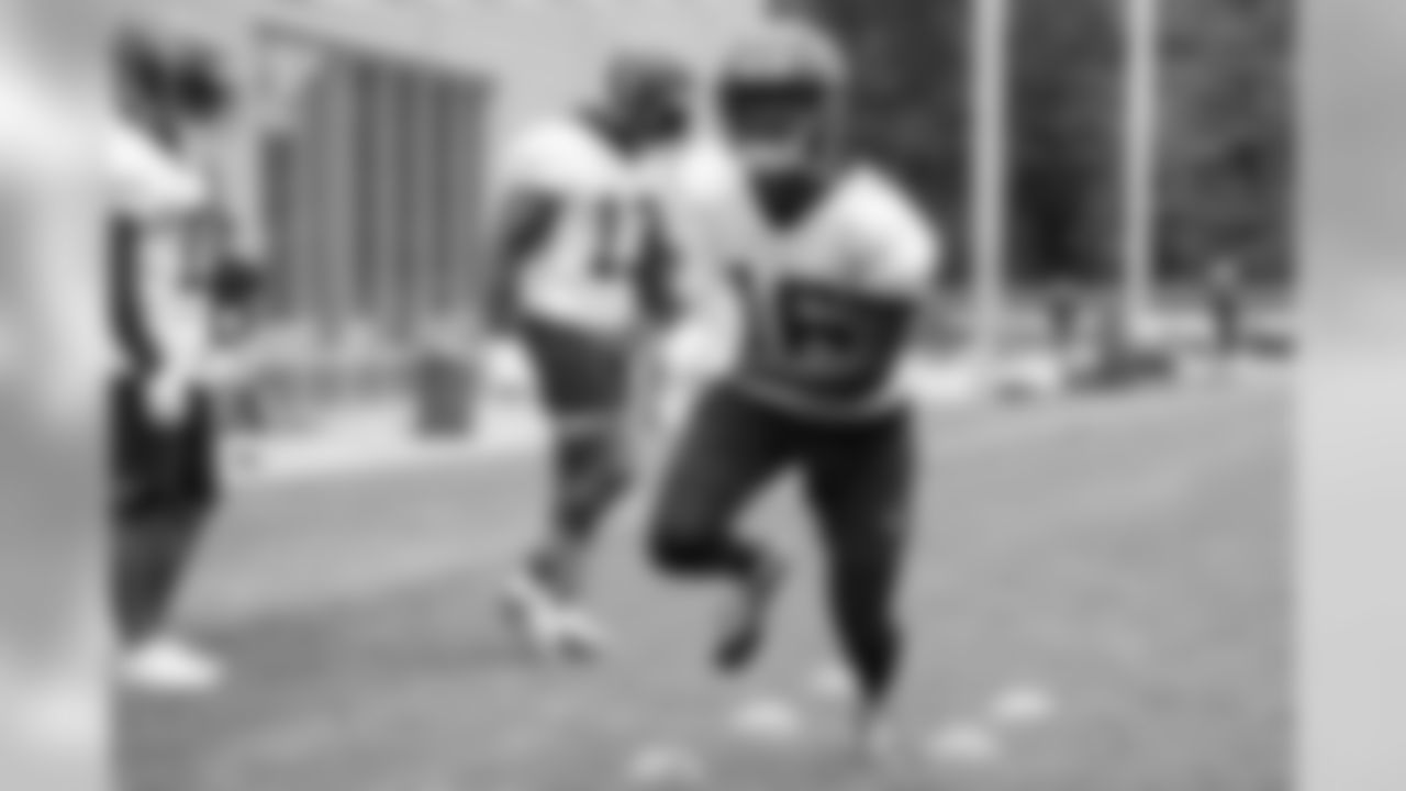 Wide Receiver Ishmael Hyman (16) during the first day of minicamp on June 4, 2019.