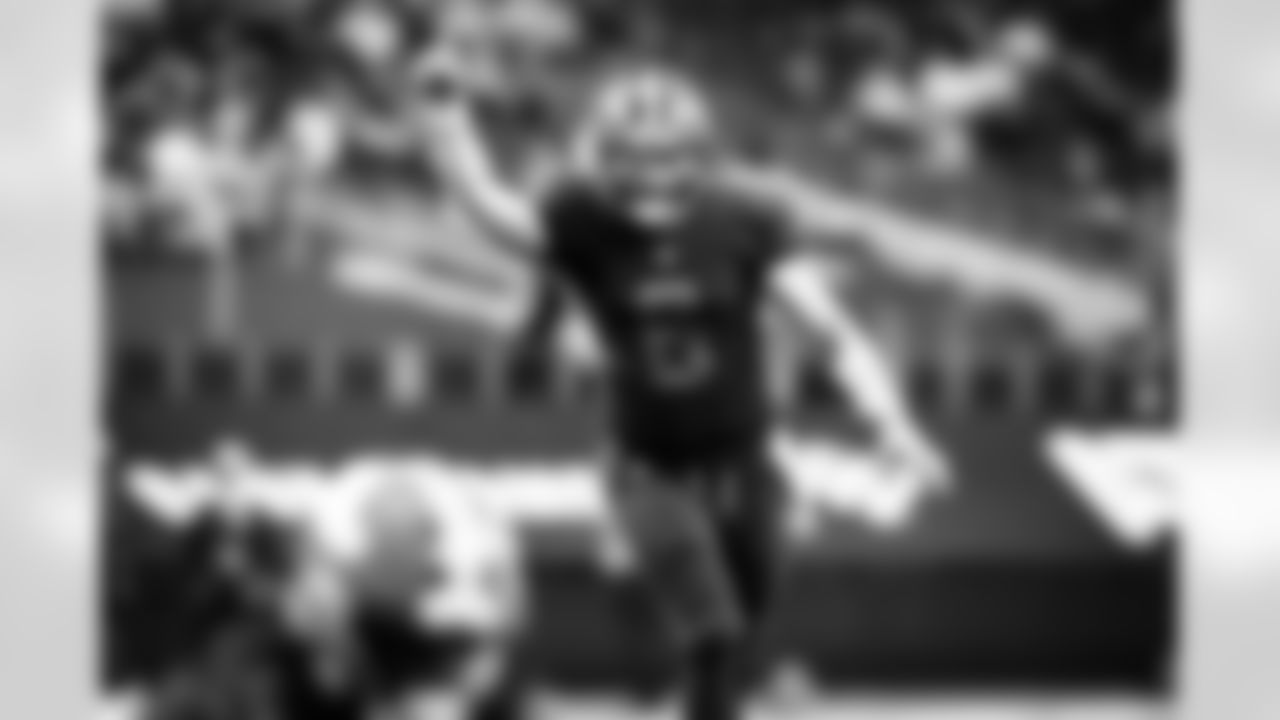 Quarterback Baker Mayfield (6) during a NFL football game between the Cleveland Browns and Dallas Cowboys on October 4, 2020 at AT&T Stadium. The Browns won 49 - 38.