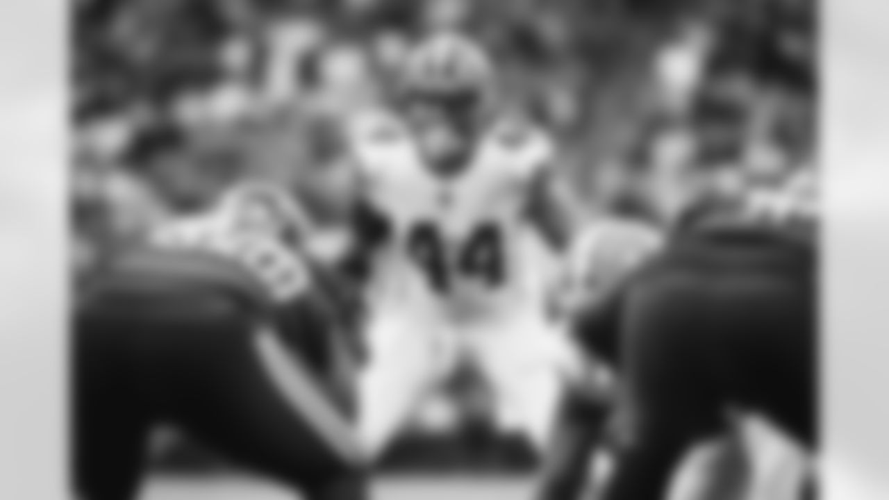 Linebacker Sione Takitaki (44) during a NFL football game between the Cleveland Browns and Houston Texans on December 4, 2022 at NRG Stadium.