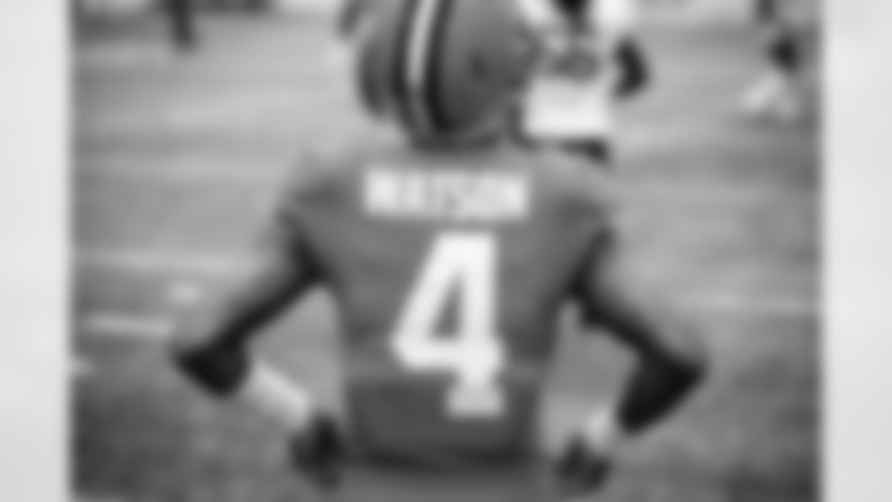 Quarterback Deshaun Watson (4) during practice at CrossCountry Mortgage Campus on November 30, 2022.