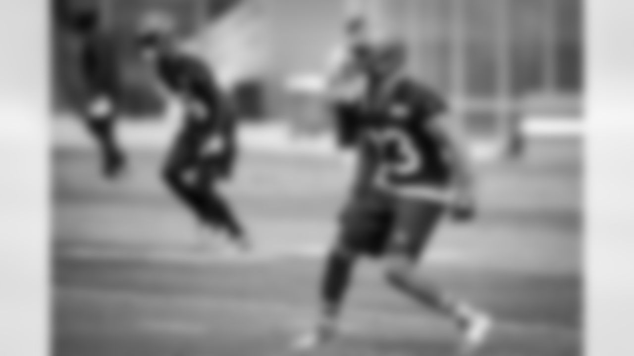 Safety Damarious Randall (23) during the seventh practice of OTAs on May 28, 2019.