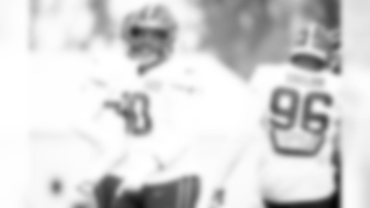 Defensive tackle Jordan Elliott (90) during practice on October 28, 2020