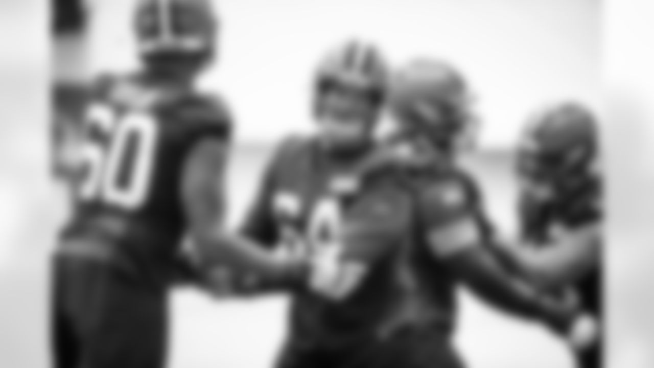 Center JC Tretter (64) during practice on December 30, 2020.