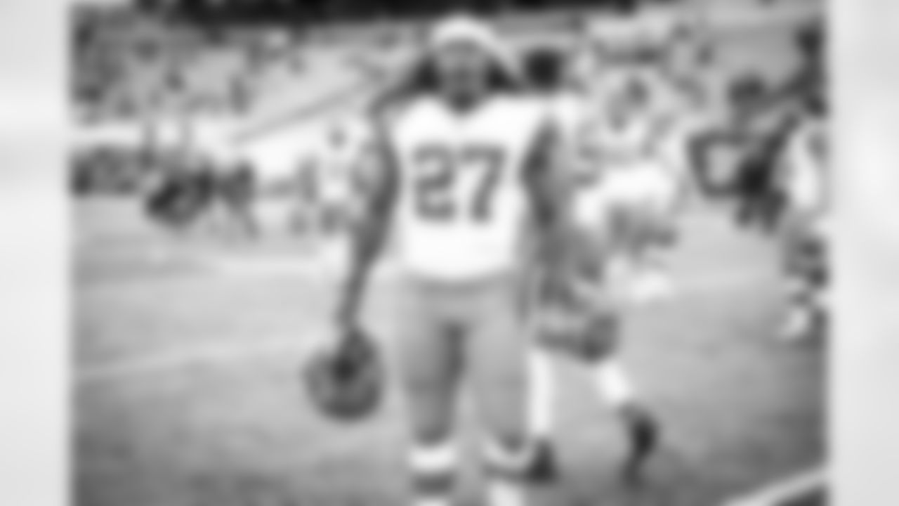 Running Back Kareem Hunt (27) after a NFL football game between the Cleveland Browns and Cincinnati Bengals on October 25, 2020 at Paul Brown Stadium. The Browns won 37-34.