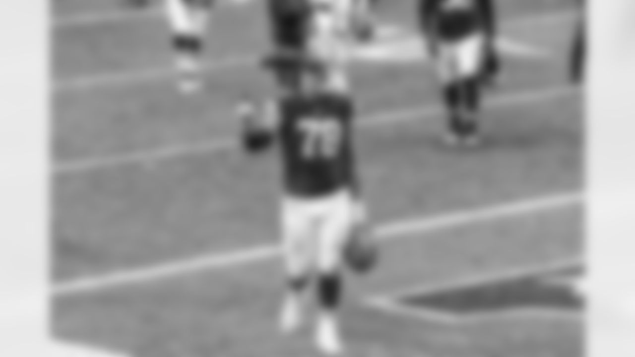 Offensive tackle Jack Conklin (78) during a NFL football game between the Houston Texans and Cleveland Browns on November 15, 2020 at FirstEnergy Stadium. The Browns won 10-7.