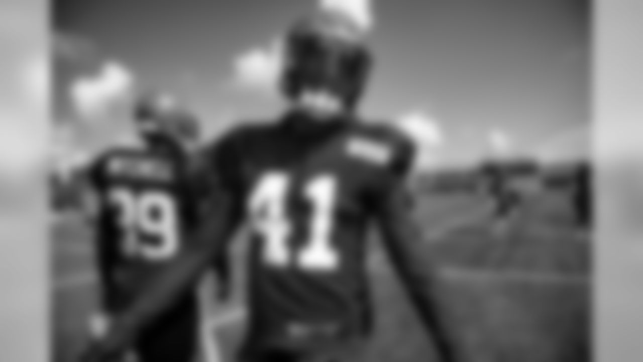 Cornerback Lenzy Pipkins (41) during the seventh day of training camp on August 1, 2019.