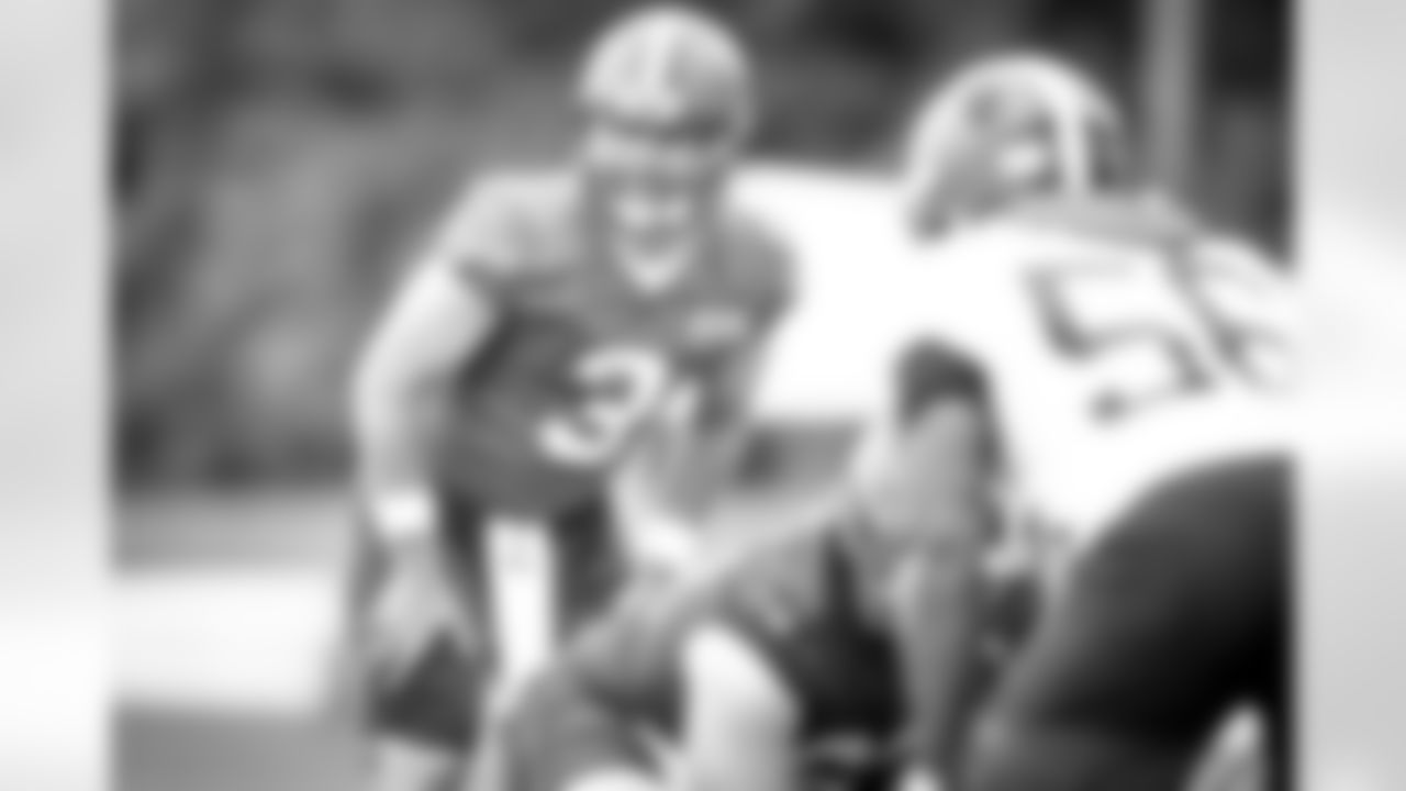 Quarterback Garrett Gilbert (3) during practice on September 2, 2020