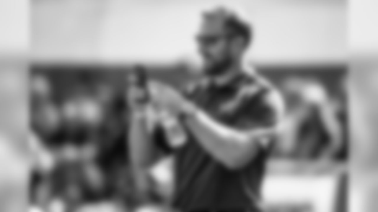 Nick Foligno during the eighteenth day of camp on August 20, 2019.