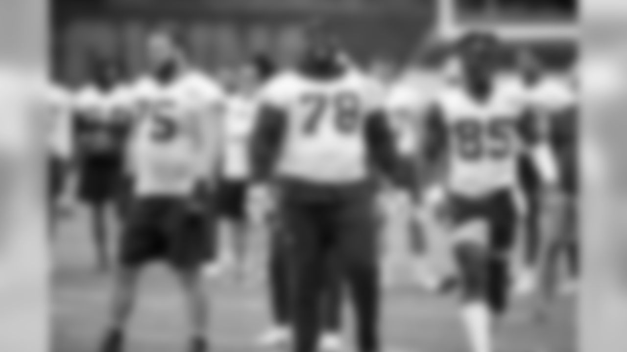 Offensive tackle Greg Robinson (78) during the first day of minicamp on June 4, 2019.
