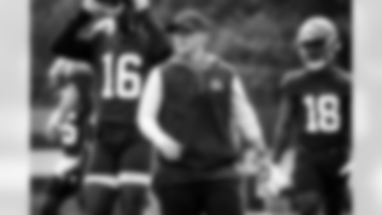 Chief of Staff and Assistant Wide Receivers Coach Callie Brownson during the third day of OTAs at CrossCountry Mortgage Campus on May 26, 2022.