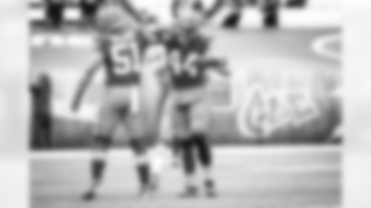 Linebacker Mack Wilson (51) and Linebacker Sione Takitaki (44) during a NFL football game between the Las Vegas Raiders and Cleveland Browns on November 1, 2020 at FirstEnergy Stadium. The Browns lost 16-6.