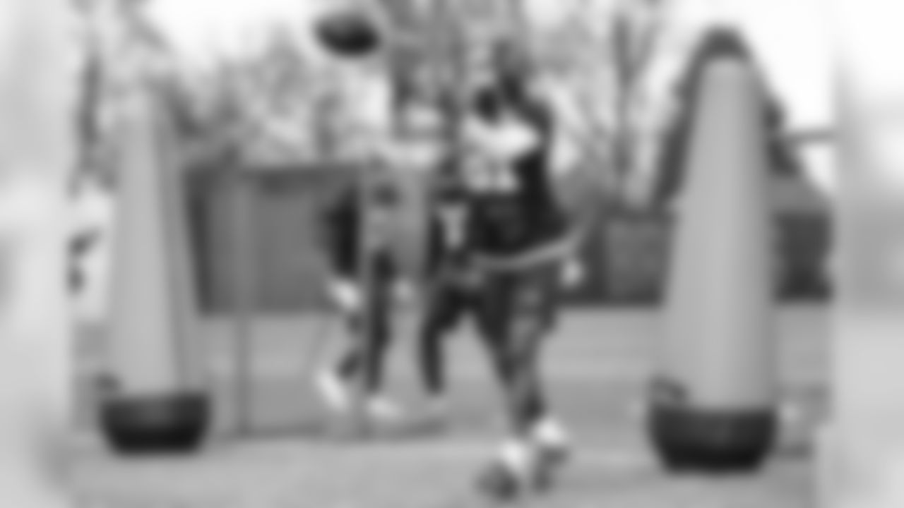 Wide receiver Rashard Higgins (81) during practice on November 20, 2019.