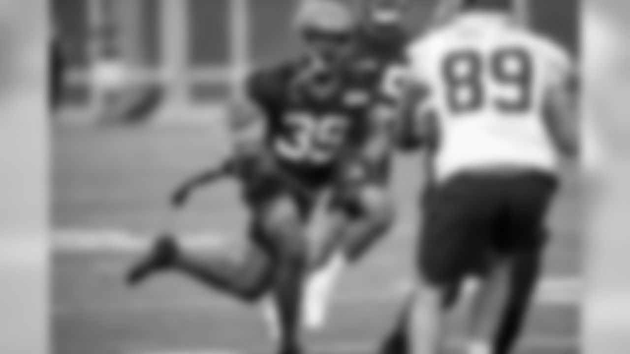 Cornerback Terrance Mitchell (39) during the first day of minicamp on June 4, 2019.