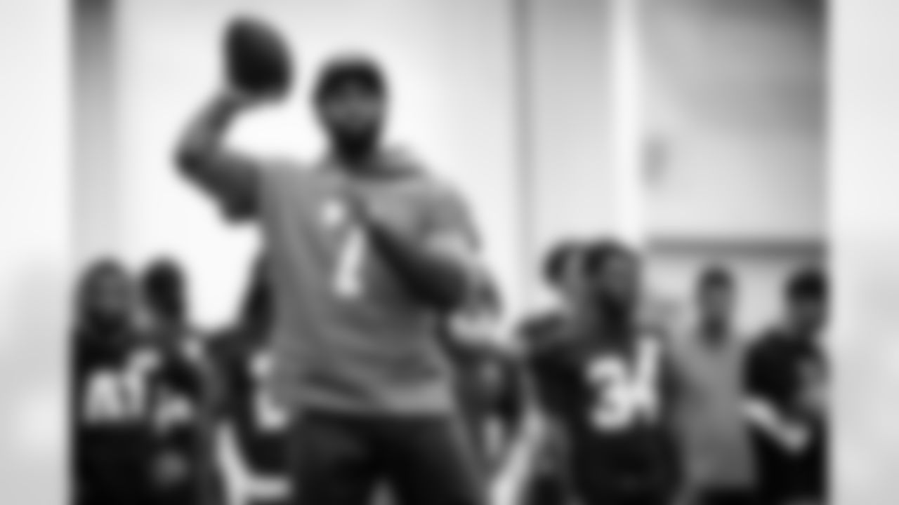 Quarterback Jacoby Brissett (7) during the first day of the acclimation period at CrossCountry Mortgage Campus on July 27, 2022.