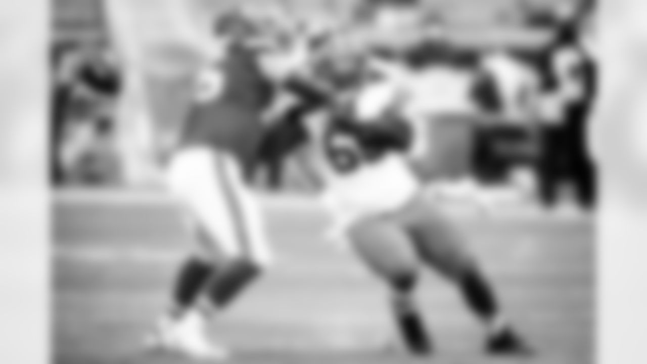 Defensive tackle Larry Ogunjobi (65) during a NFL divisional round playoff football game between the Cleveland Browns and Kansas City Chiefs on January 17, 2021 at Arrowhead Stadium. The Browns lost 17-22.