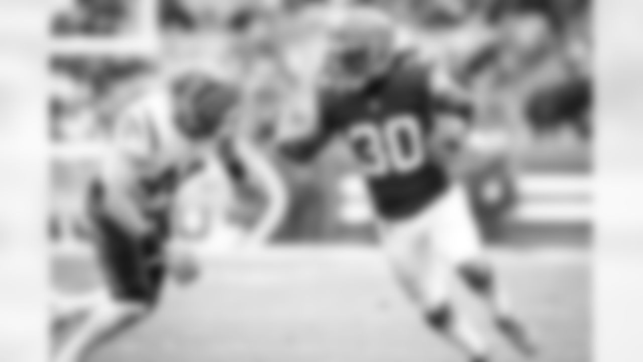 Running Back D'Ernest Johnson (30) during a NFL football game between the Cincinnati Bengals and Cleveland Browns on January 9, 2022 at FirstEnergy Stadium. The Browns won 21-16.