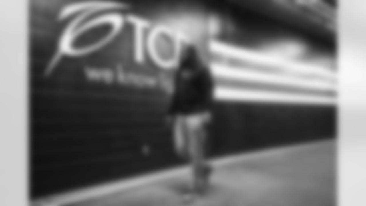 A player arrive at the stadium before a NFL football game between the New England Patriots and Cleveland Browns on October 16, 2022 at FirstEnergy Stadium.