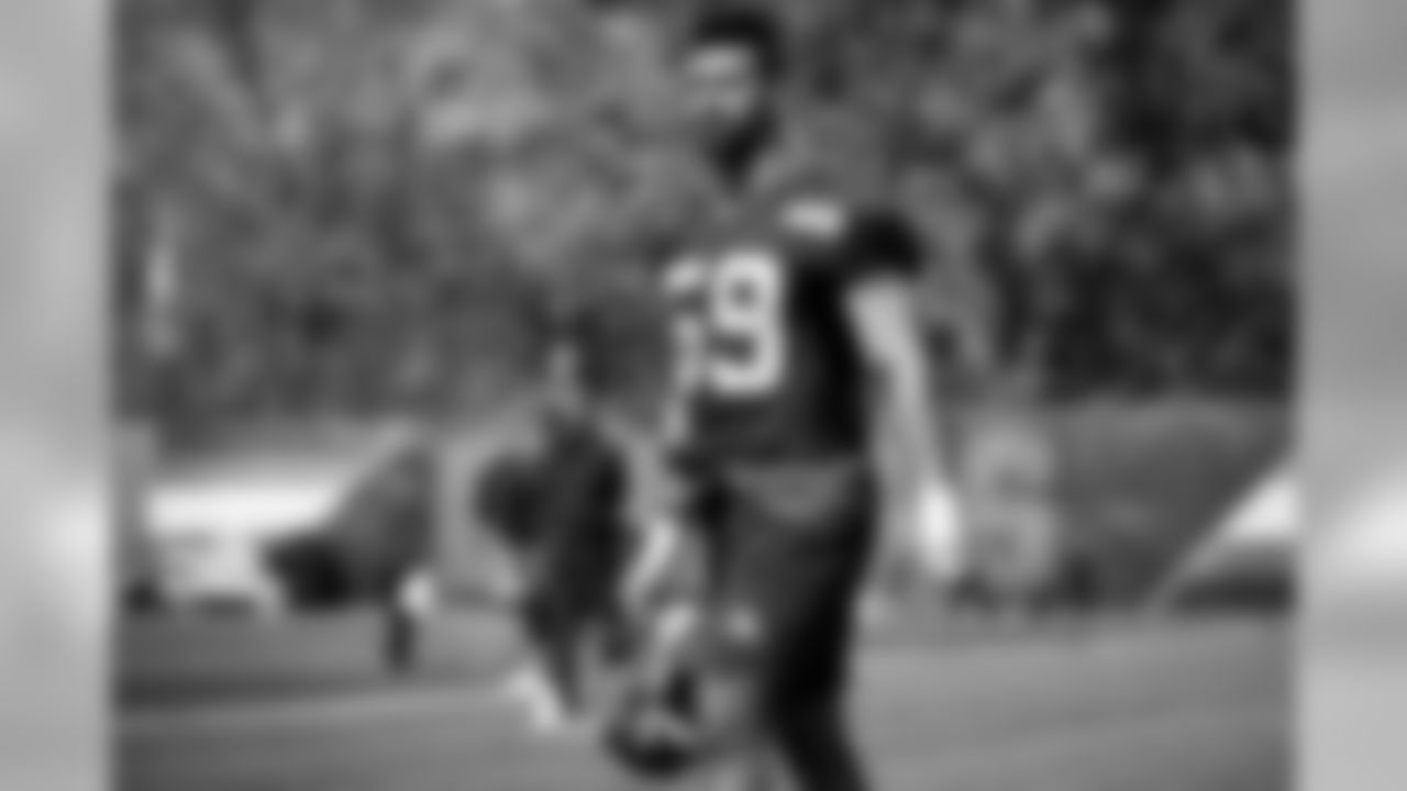 Linebacker Dedrick Young II (59) during the third practice of OTAs on May 16, 2019