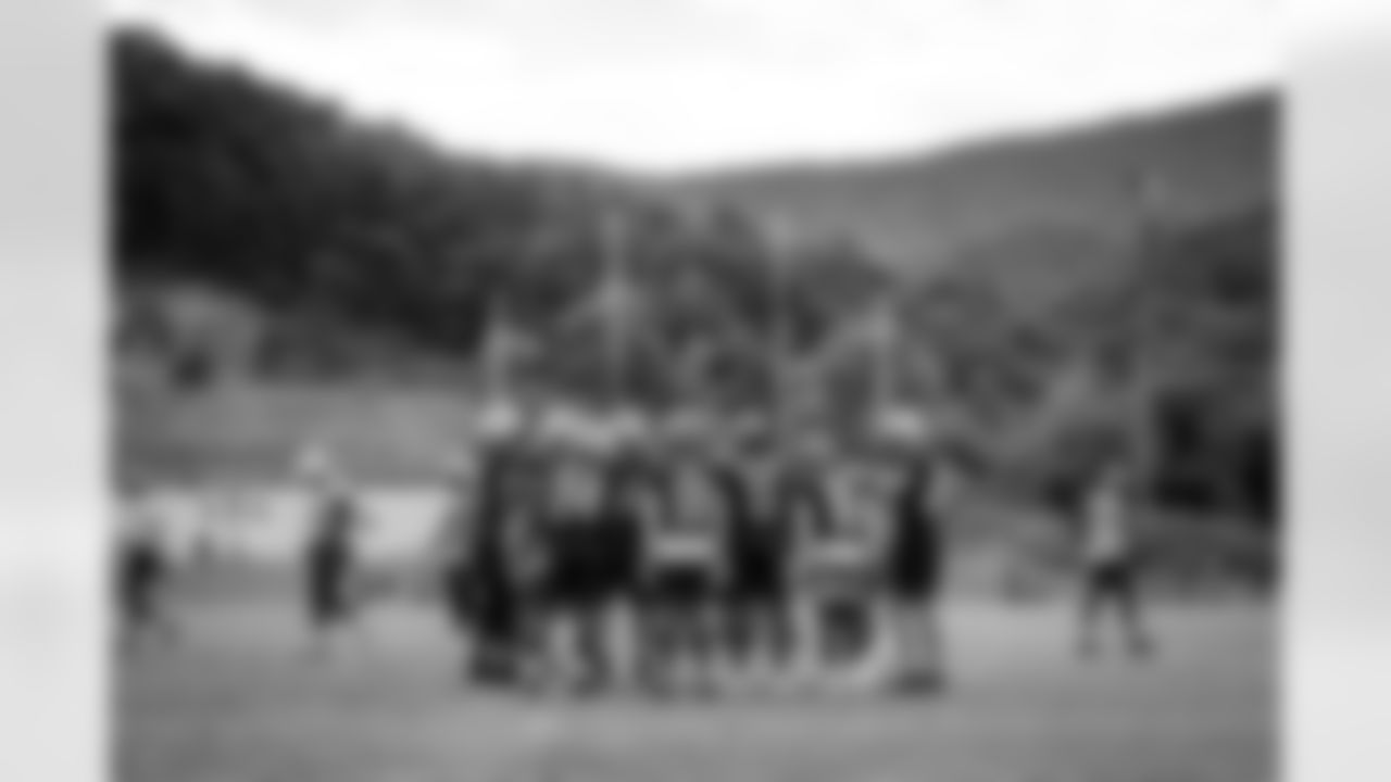 The team during Day 3 of Training Camp at The Greenbrier on July 27, 2023.