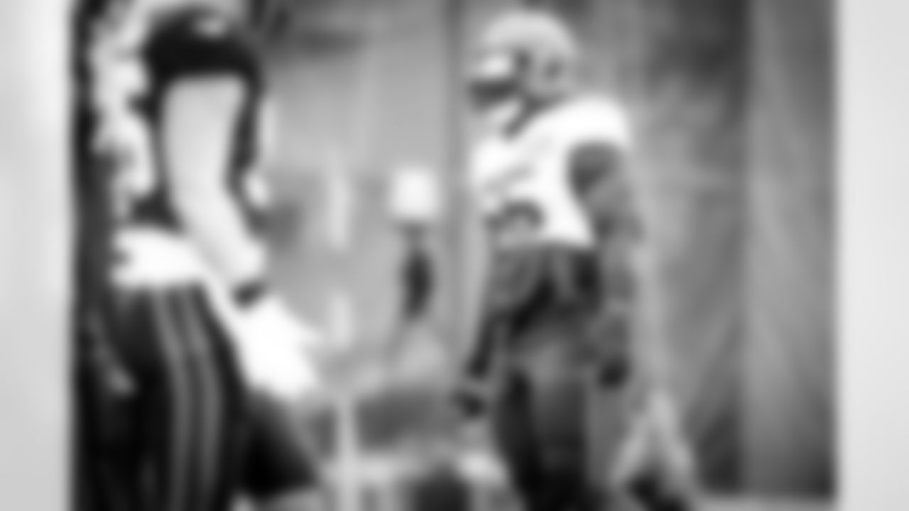 Defensive tackle Larry Ogunjobi (65) during practice on September 30, 2020