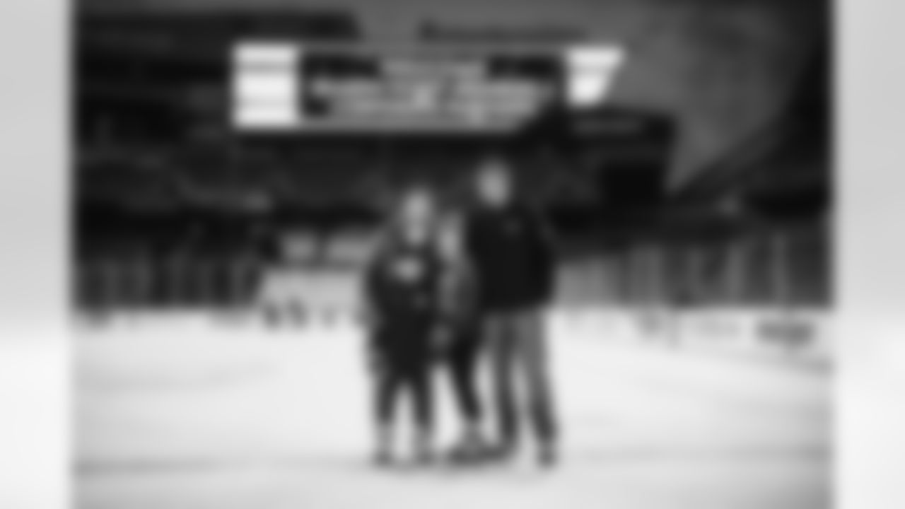 The Browns hosted their corporate partners for a private skating event at FirstEnergy Stadium on March 1, 2023.