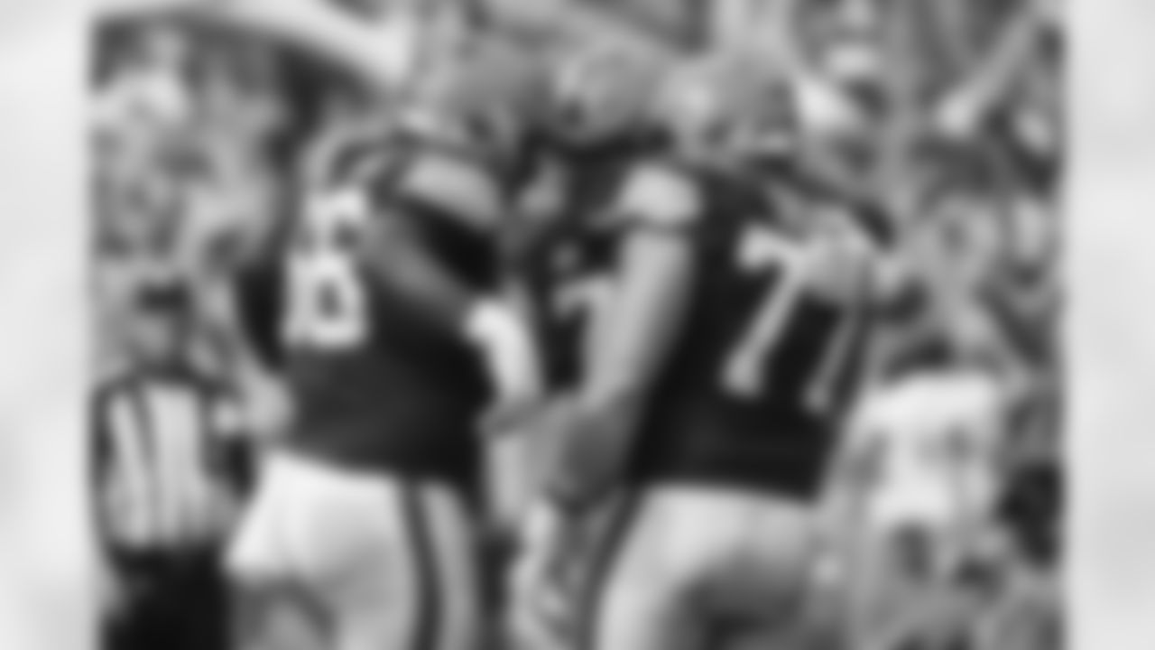The team during a NFL football game between the New York Jets and Cleveland Browns on September 18, 2022 at FirstEnergy Stadium.