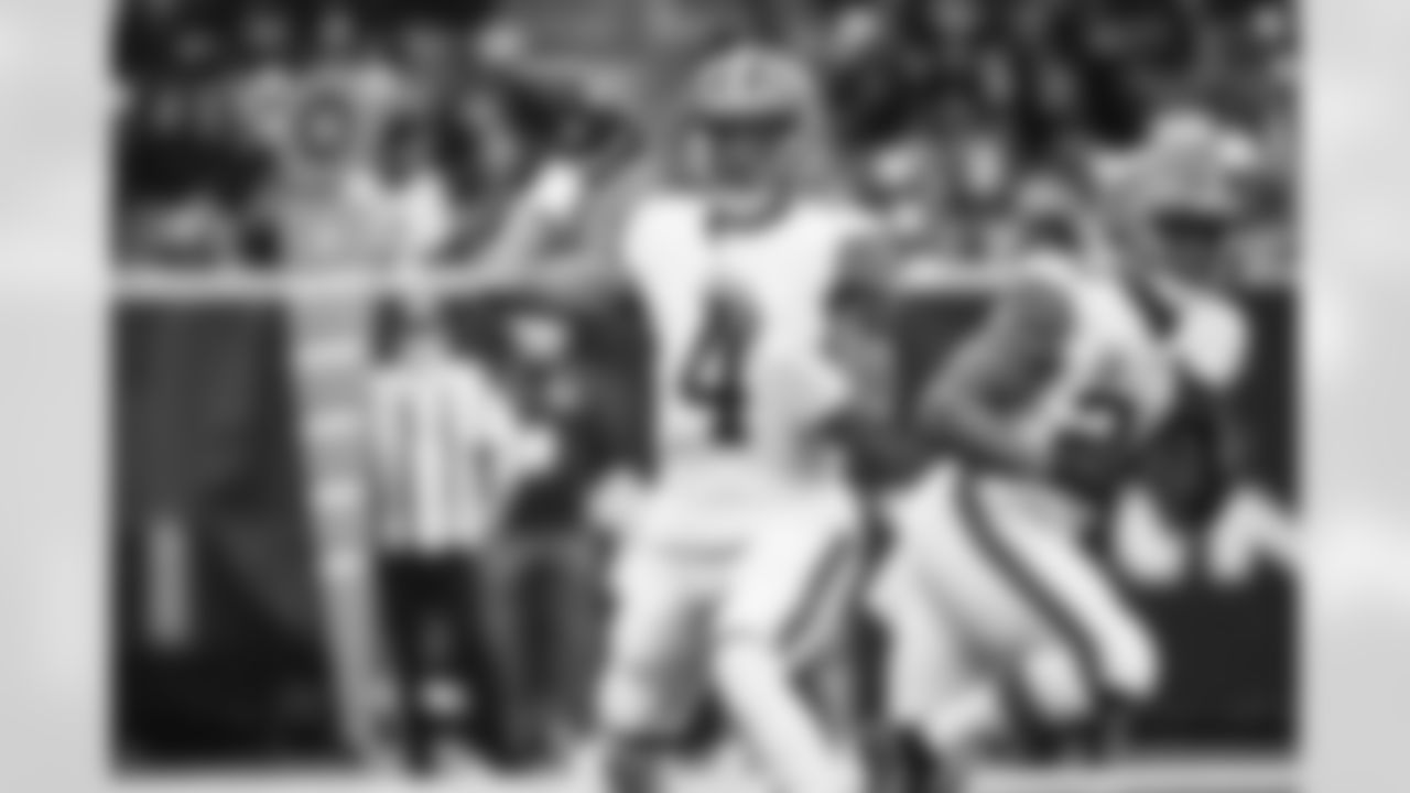 Quarterback Deshaun Watson (4) during a NFL football game between the Cleveland Browns and Houston Texans on December 4, 2022 at NRG Stadium.