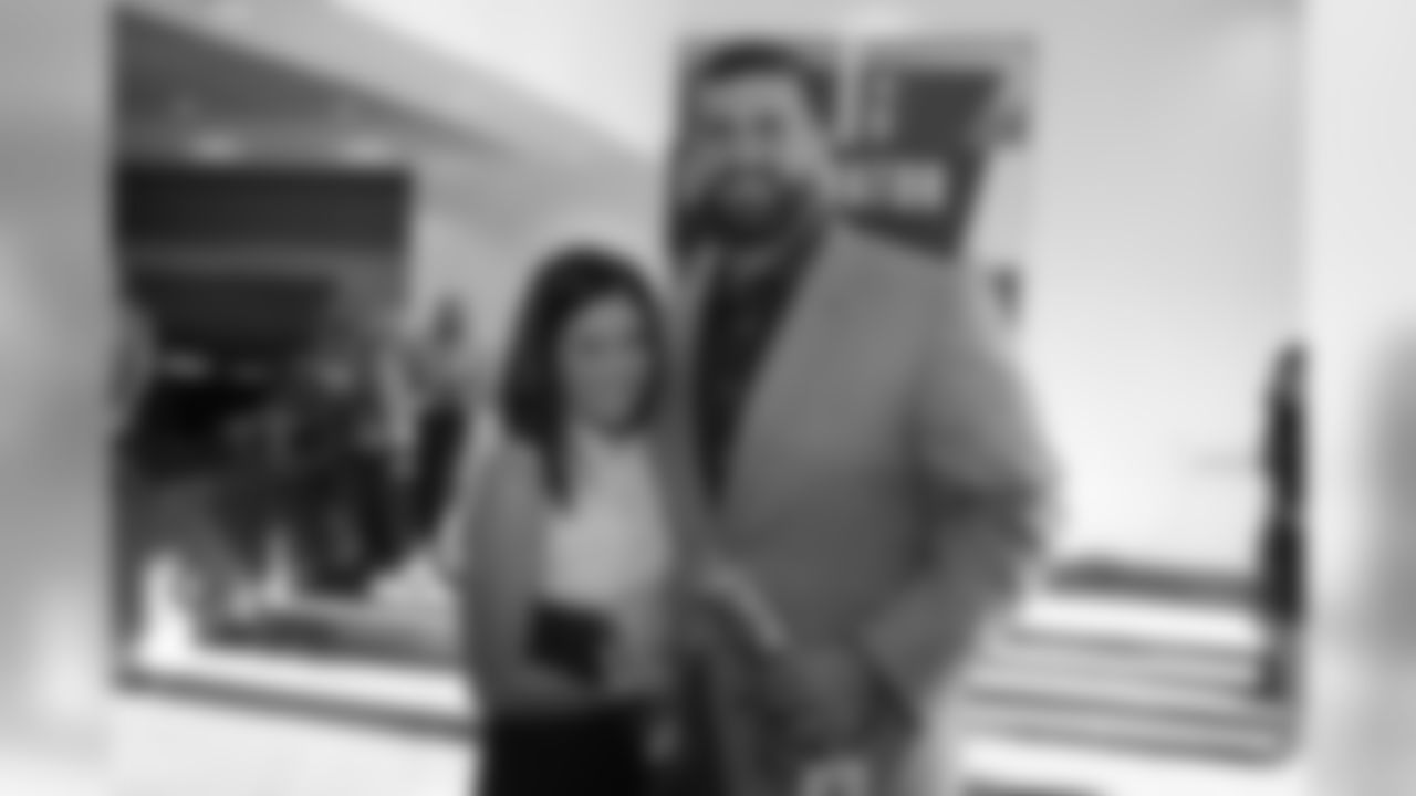 Offensive Lineman John Greco enjoys Taste of the Browns.