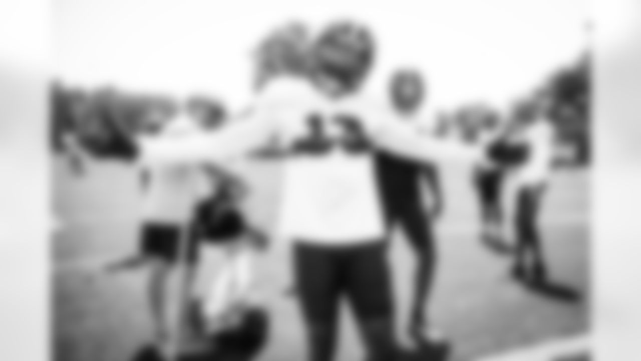 Wide receiver Odell Beckham Jr. (13) during the seventh day of training camp on August 4, 2021.