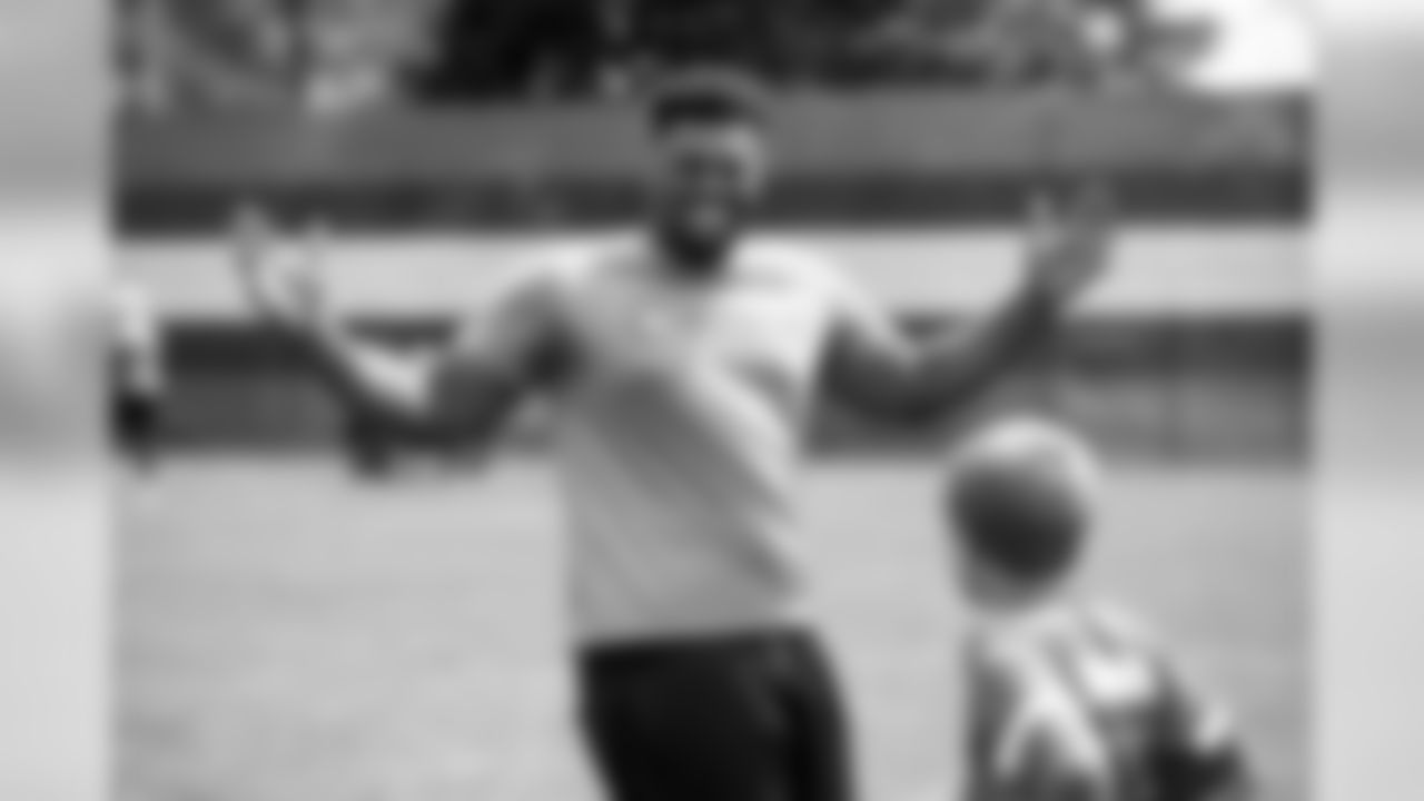 Browns Youth Football Camp at the Berea Facility on June 19, 2019