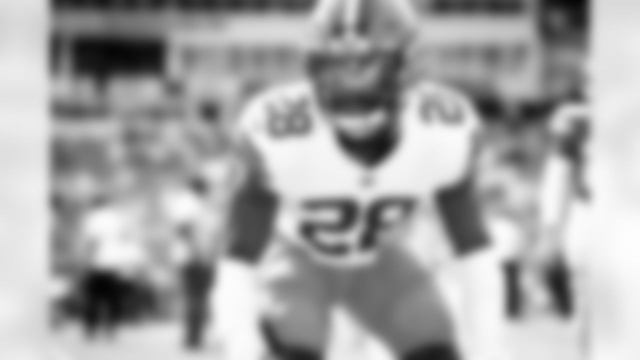 Linebacker Jeremiah Owusu-Koramoah (28) before a NFL football game between the Cleveland Browns and Kansas City Chiefs on September 12, 2021 at GEHA Field at Arrowhead Stadium. The Browns lost 29-33.
