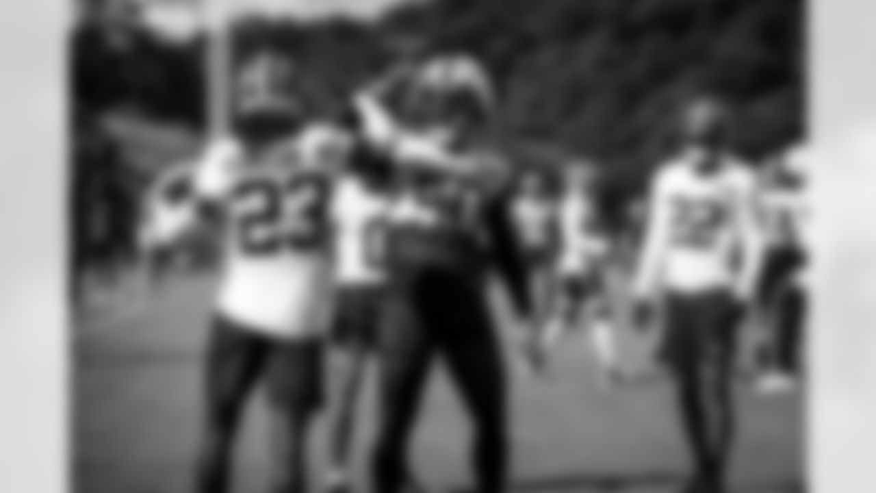 Linebacker Jacob Phillips (50) during Day 6 of Training Camp at The Greenbrier on July 30, 2023.