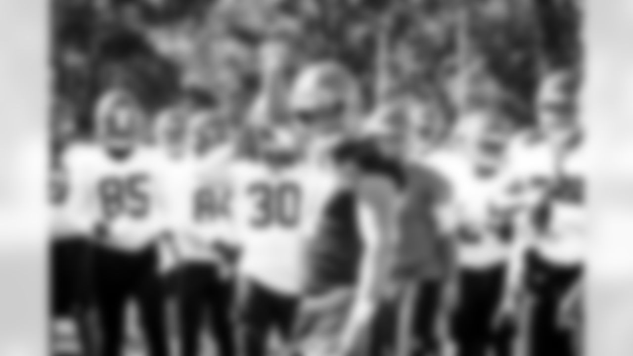 Long snapper Charley Hughlett (47) during practice on September 24, 2021.