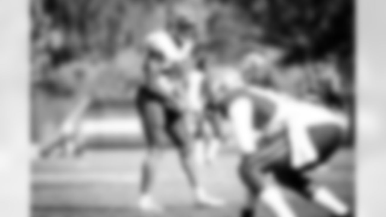 Safety Elijah Benton (48) during practice on October 7, 2020