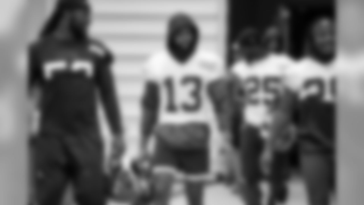 Wide receiver Odell Beckham Jr. (13) during the first day of minicamp on June 4, 2019.