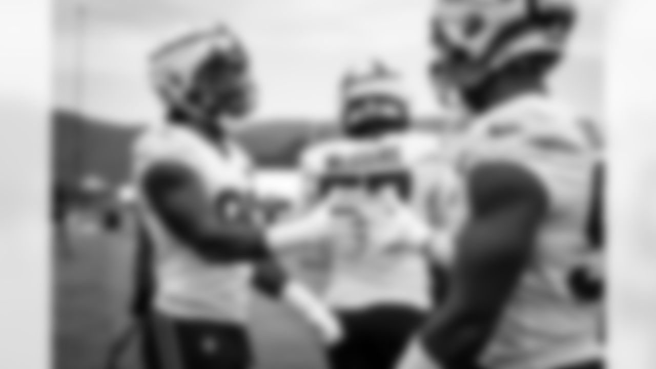 Defensive end Za'Darius Smith (99) during Day 3 of Training Camp at The Greenbrier on July 27, 2023.