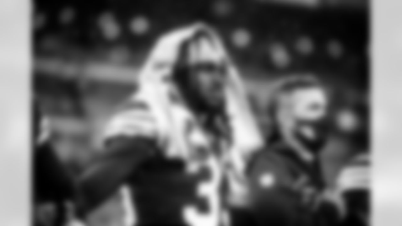 Safety Ronnie Harrison (33) before a NFL football game between the Houston Texans and Cleveland Browns on November 15, 2020 at FirstEnergy Stadium. The Browns won 10-7.