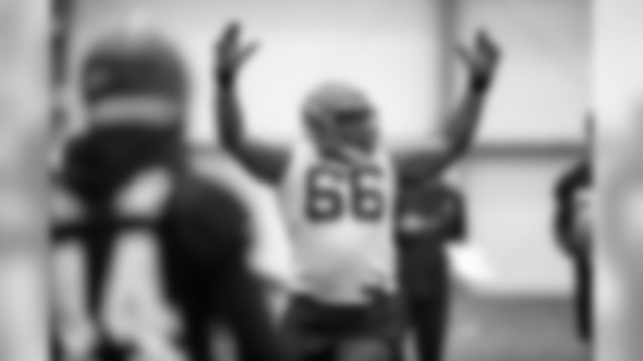 Center Willie Wright (66) during the second day of minicamp on June 5, 2019.