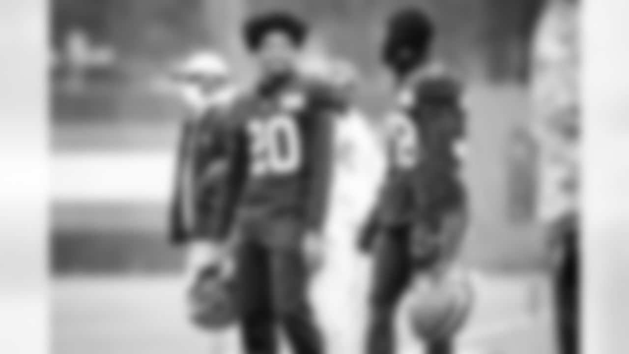 Cornerback Greg Newsome II (20) during practice on December 30, 2021.