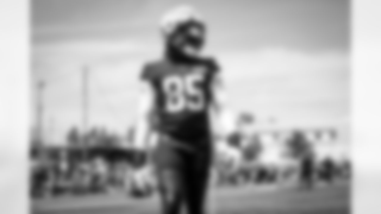 Tight end David Njoku (85) during the seventh day of training camp at CrossCountry Mortgage Campus on August 3, 2022.