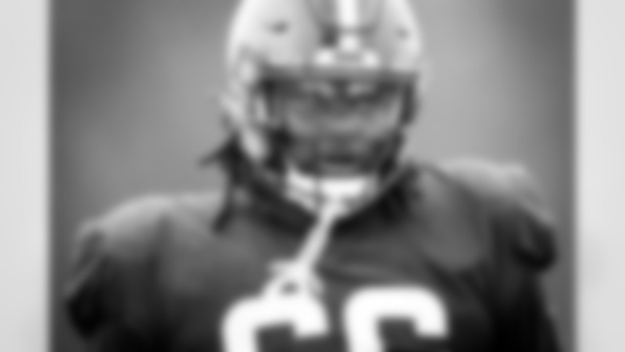 Offensive tackle James Hudson III (66) during practice on October 27, 2021.