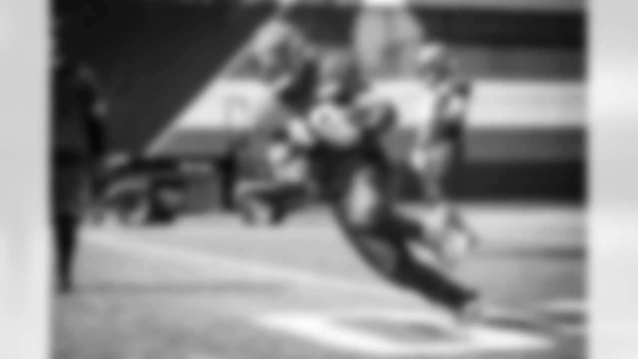Running back John Kelly (49) during practice on September 23, 2020