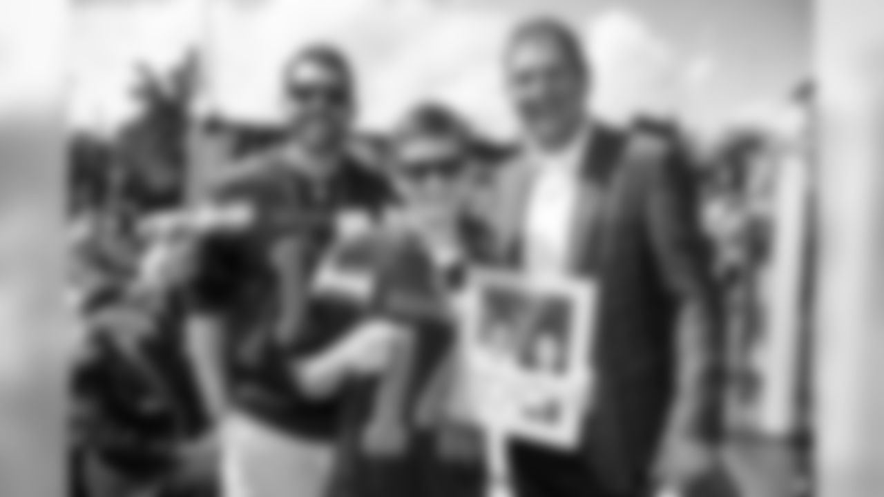 The Browns unveiled a statue of quarterback Otto Graham on September 7, 2019 at FirstEnergy Stadium